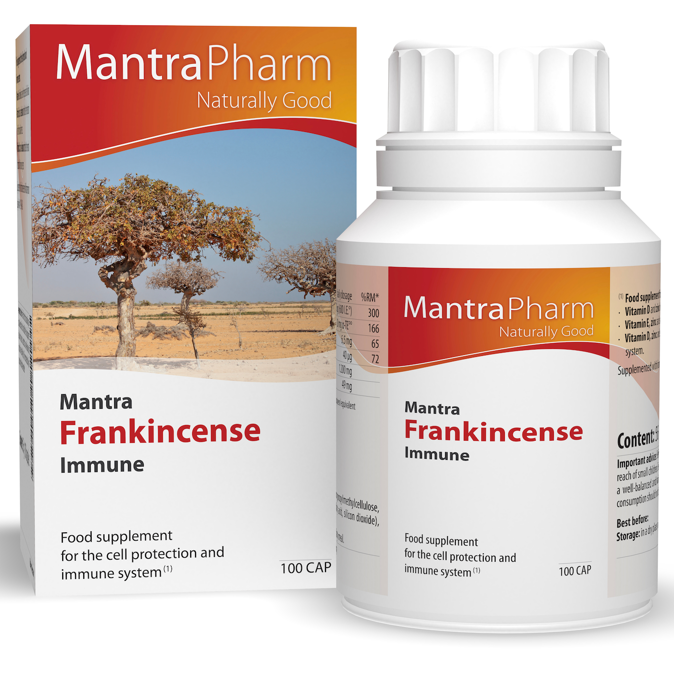 維絡合特效乳⾹配方 Mantra Frankincense Immune (100粒 33天量）