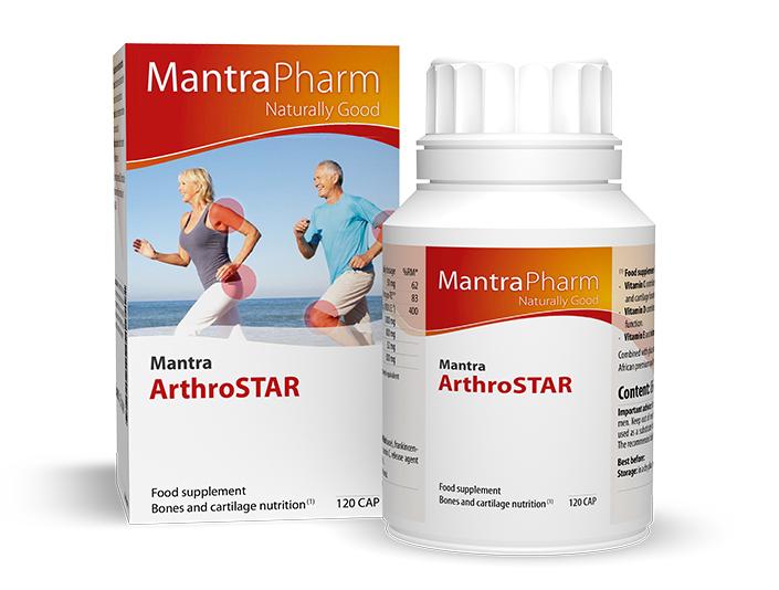 MantraPharm ArthroSTAR 120cap Joint Bone Nutrition
