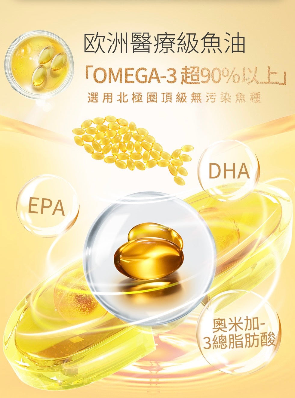 6樽組合套裝-極純90%奧米加3 Mantra Omega-3 Capsules