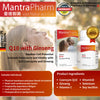 Mantra Q10 with Ginseng Premium Awaken Cell Potential Unleash Endurance and Vitality with Q10 Coenzyme and Ginseng